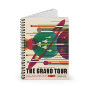 The Grand Tour Spiral Notebook – Ruled Line
