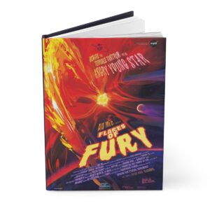 Flares of Fury Galaxy of Horrors Hardcover Journal